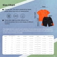 thumbnail image 7 of inlzdz Kids Boys Quick Dry Soccer Jersey Short Sleeve Shirt and Shorts Set Football Active Outfit Set White 150, 7 of 7