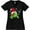 AB-Black, variant on Inktastic Christmas Turtle in with Santa Hat and Snowflakes Women's Plus Size V-Neck T-Shirt