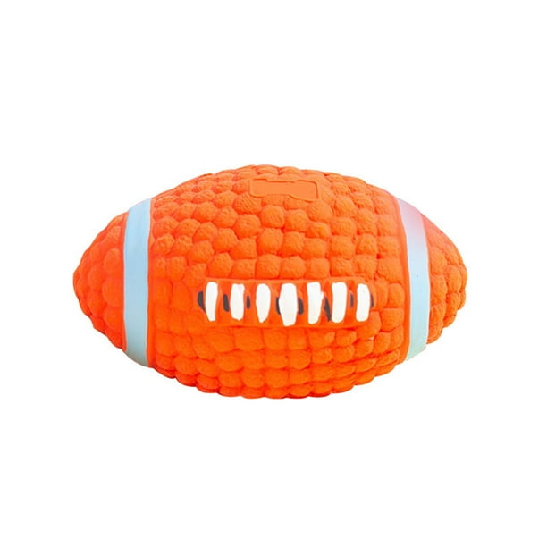 Dog rugby 2024 ball toy