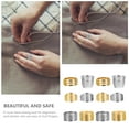 thumbnail image 6 of 12 Pieces Sewing Finger Protectors for Crafts, Guards for Sewing and Needlework, 6 of 6