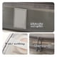 thumbnail image 5 of Bolsa de aseo de malla Organizador de viaje Multicapa para cosméticos y varios objetos con gran capacidad y cierre de cremallera, 5 of 6