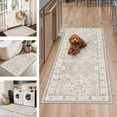thumbnail image 6 of Beige 2x3+2x4+2x5 Runner Rug Set, 3-Piece Washable Non-Slip Floor Mat for Kitchen, Entryway, 6 of 8