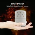 thumbnail image 3 of Suodoka Portable Zinc Alloy Hand Warmer Reusable Metal Pocket Heater for Winter Outdoor Fishing Camping Hiking 1 Pack (4.33 inches / 11 cm), 3 of 4