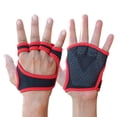 thumbnail image 1 of Guantes deportivos de fitness para mujer, antideslizantes, con protección de medio dedo, para entrenamiento, yoga, ejercicio, barra horizontal de hierro anticapullo, 1 of 6