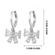 thumbnail image 3 of Pendientes de lazo de moda Fiudx brillantes, 3 of 6