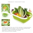 thumbnail image 1 of Multifunction Foldable Cutting Board Fruit Vegetable Washing Drain Basket, 1 of 8
