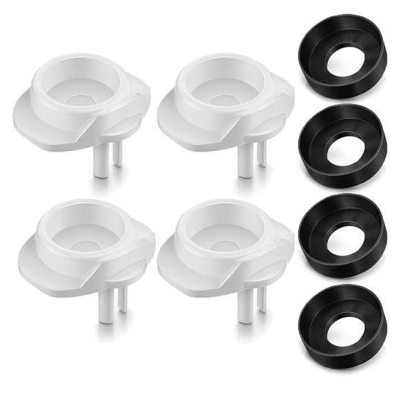 Lsupdaol Cup Seal and Diverter Gate Compatible with Moen 3800 Tub Spout Replacement Parts 4 Pack