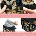 thumbnail image 4 of Owl Foldable Mini Car Trash Can with Lid and Leak-Proof Hanging Storage Bag, 4 of 6
