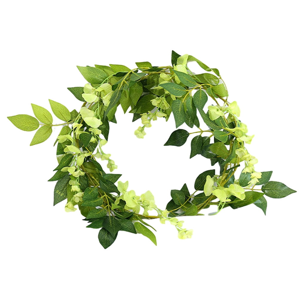 Artificial Flower Wreath Simulation Floral Garland Door Window Wall