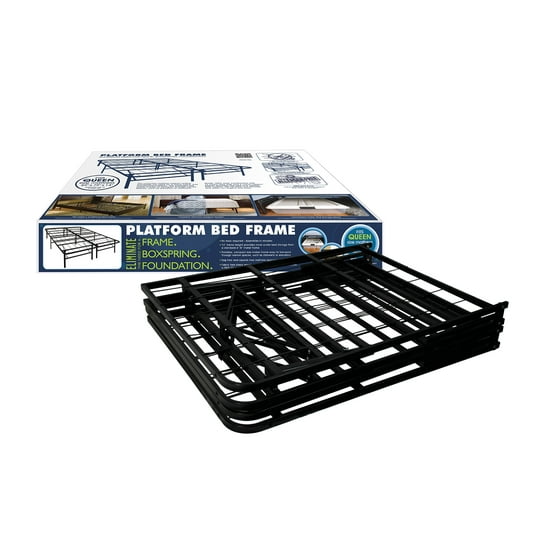 Premier 14 High Profile Platform Metal Base Foundation Bed Frame Premier 14 High Profile Platform Metal Base Foundation Bed Frame With Under Storage Easy Assembly Multiple Sizes Com