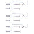 thumbnail image 2 of Home Trends 48 in. - 84 in. Drapery Rod Set, 5/8 in. Diameter, 2 of 3