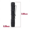 thumbnail image 4 of 5X Flashlight Pen Torch Super Small Mini AAA XPE-R3 LED Lamp Belt Clip Light with, 4 of 4