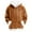 02# Brown, variant on Qwertyu Hoodies for Women Christmas Santa Hoodie with White Faux Fur Trim Cozy & Festive Pullover Sweatshirt Trendy Warm Hooded Sweater for Holiday Blue L