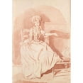 thumbnail image 3 of Louis Rolland Trinquesse 18x24 Black Modern Framed Museum Art Print Titled - The Invite (1775), 3 of 5