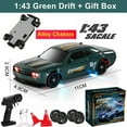 thumbnail image 1 of 1/64 2.4G High speed Drift Rc Car 4WD Remote Control Car Four Wheel Drive Radio Controlled Mini RTR Racing Model Boy Toy Gift, 1 of 7