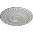 thumbnail image 3 of Ekena Millwork 19 1/8"OD x 1"P Foster Ceiling Medallion (Fits Canopies up to 5 5/8"), Hand-Painted Frost, 3 of 8