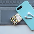 thumbnail image 4 of Compatible with AirPods Case Cover Fadeless Pattern Printed Soft Silicone Protective Cover with Keychain for AirPods, 4 of 5