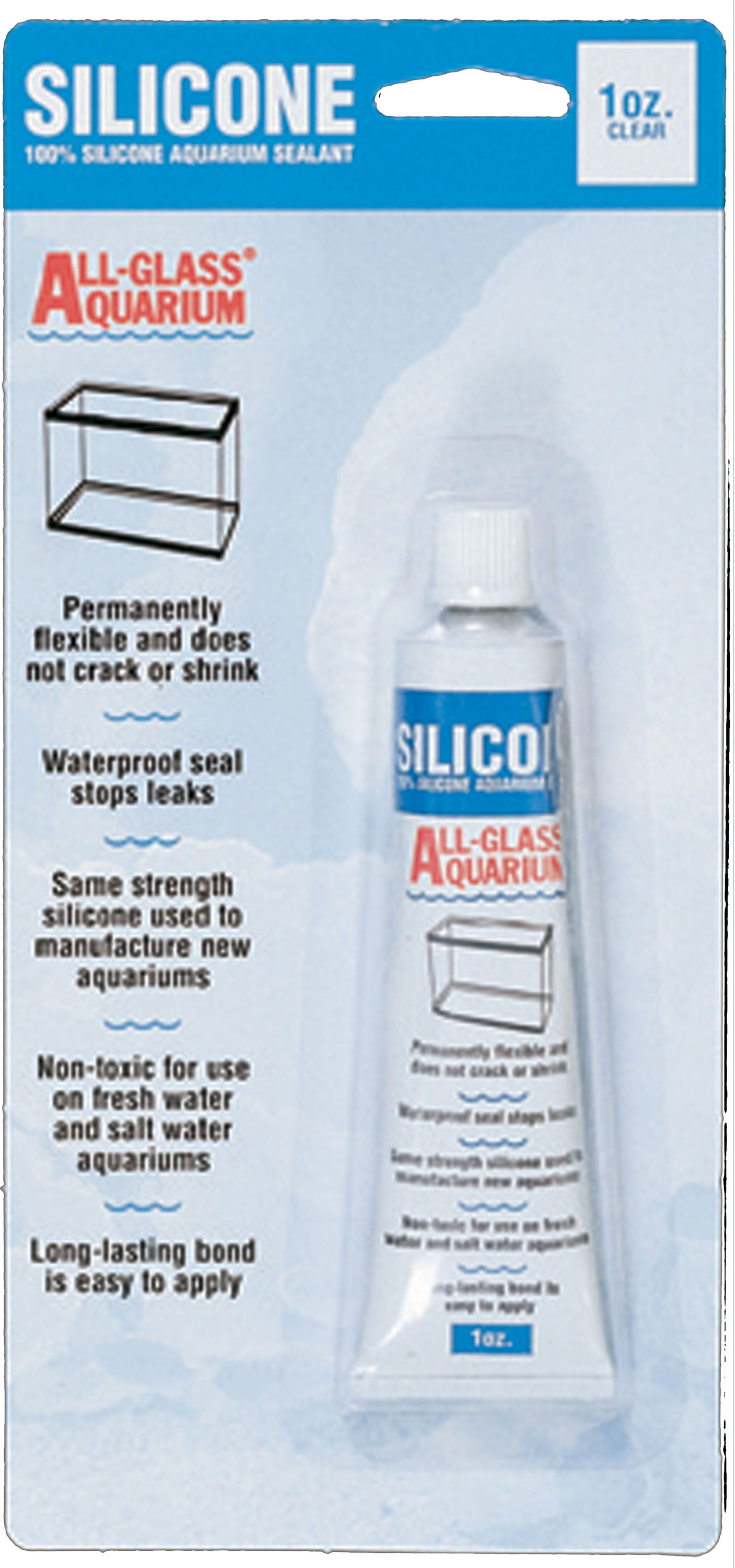 Aqueon Silicone Aquarium Sealant Clear