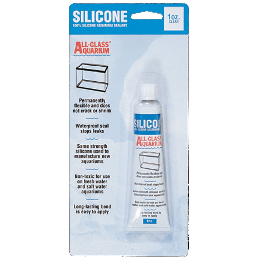 Aqueon Silicone Aquarium Sealant Clear