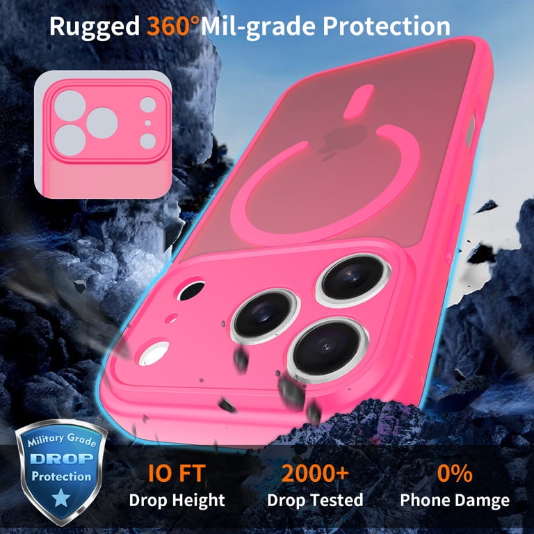 Allytechgroup Magnetic Hard Shell Back Cover Cell Phone Case with