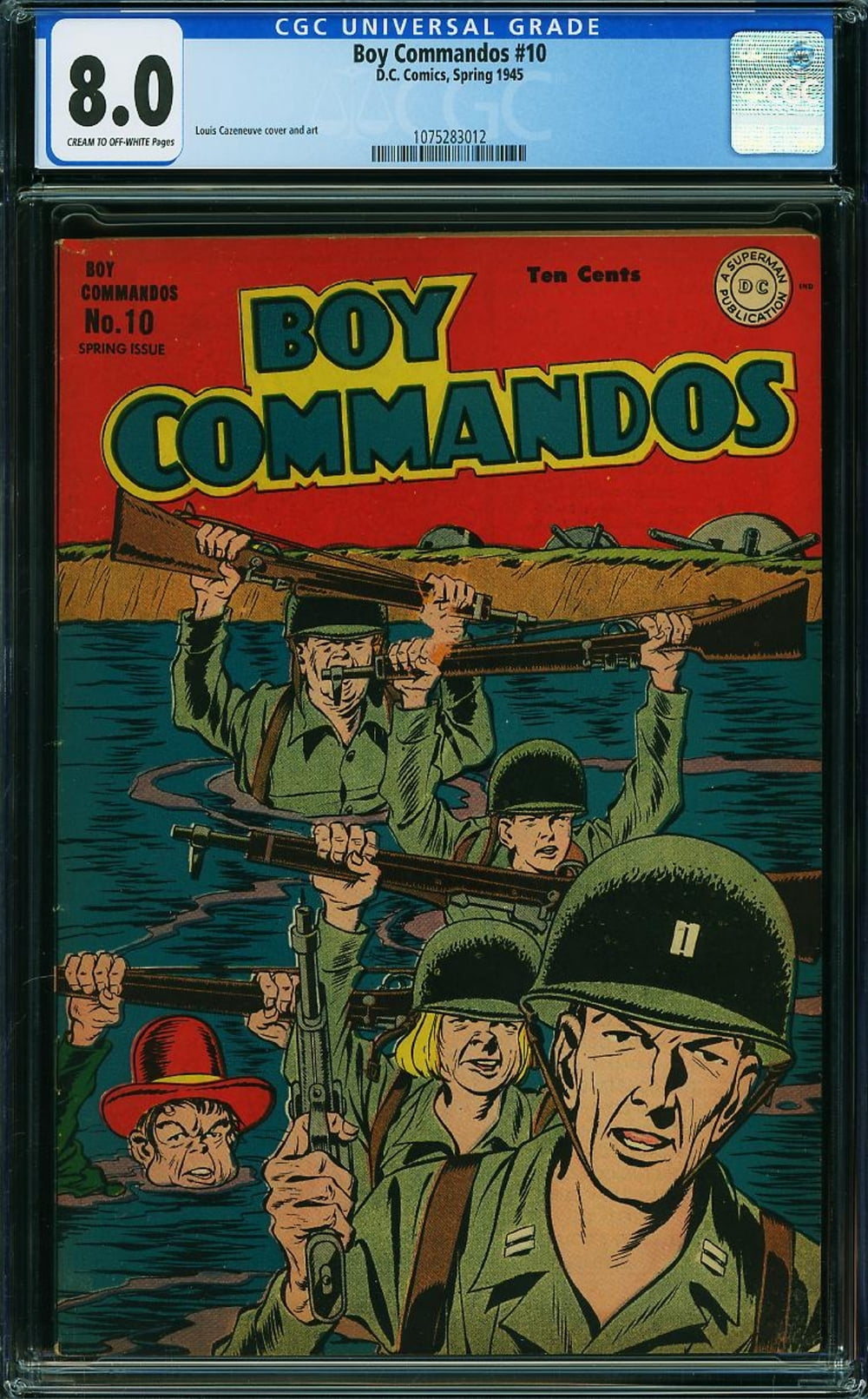 Cover of Boy Commandos #10