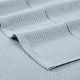 thumbnail image 6 of Modern Threads Waffle-Rib 6-Piece Cotton Bath Towel Sets, Air, 6 of 6