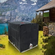 OPTUTUS Outdoor IBC Cover，Water Tank Cover with Filter, Waterproof IBC Cover Suitable For Rainwater Collection System