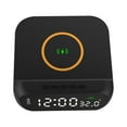 thumbnail image 2 of 3-in-1 Wireless Charger with LED Digital Alarm Clock and Temperature Display, 15W Fast Charging Stand for Phone and Watch, Multifunctional Desk Clock for Home and Office, 2 of 7
