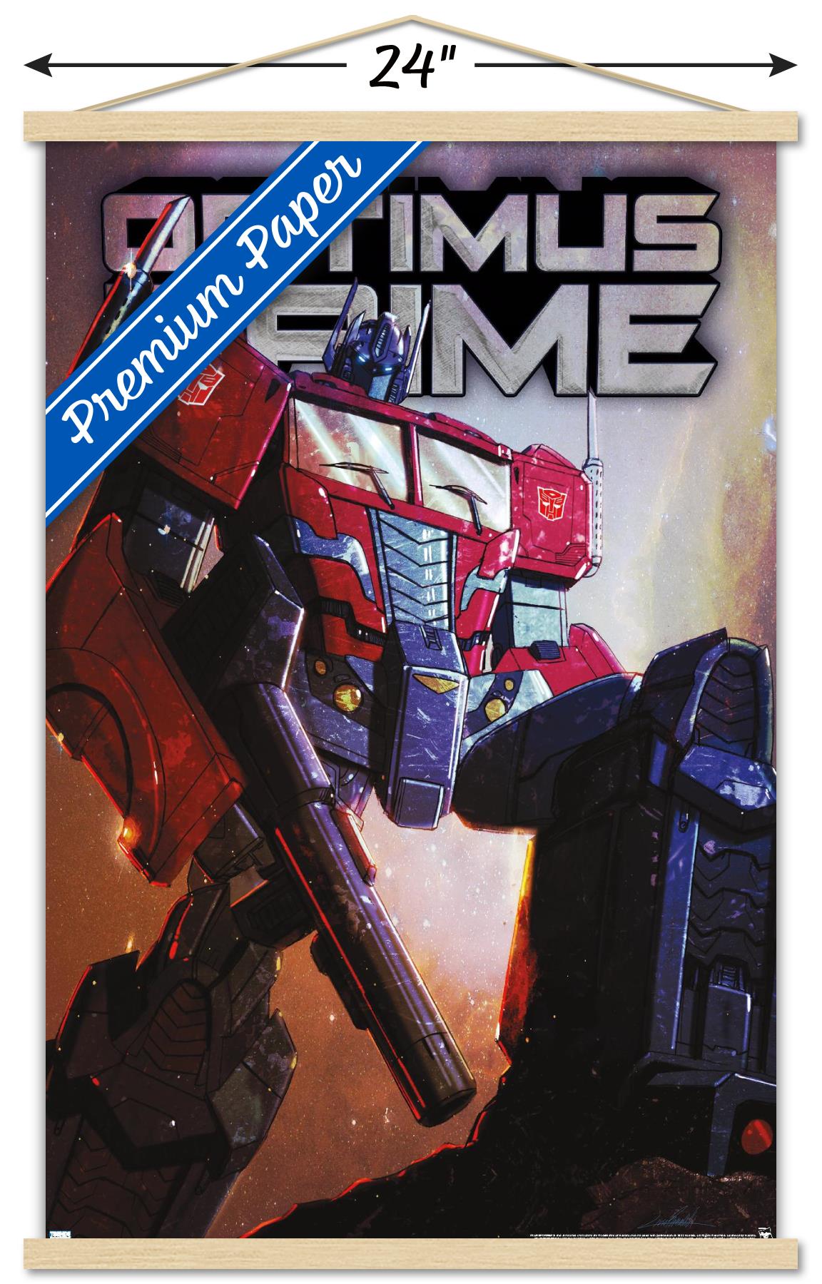 Hasbro Transformers - Optimus Prime Wall Poster with Magnetic Frame, 22.375" x 34"