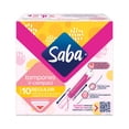 thumbnail image 1 of Tampones Saba V-Compact regular con aplicador flujo moderado 10 pzas, 1 of 6