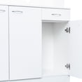 thumbnail image 3 of White Color - 1 Open Shelf for Versatility - Bedroom Wardrobe - Sturdy and Long - lasting, 3 of 3