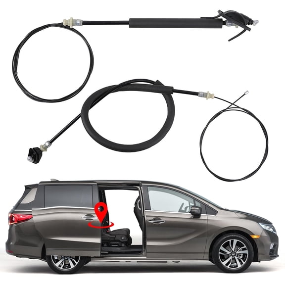 Power Sliding Door Cable Kit 72546-TK8-A01 for 2011-2020 Honda Odyssey Left & Right Side Slide Door Cable