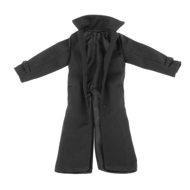 Tholdsy 1/6 abrigo de viento para hombre para TTL Enterbay 12 ''figuras de acción cuerpo ropa Accs caqui Juguetes Negro