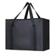 thumbnail image 5 of Bolsa térmica aislada para entrega de alimentos, bolsa térmica portátil reutilizable con cremallera gruesa, bolsa de Picnic aislada para pesca, playa, Negro Macarena Enfriador de bolsas de supermercado, 5 of 8