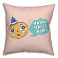 thumbnail image 2 of Creative Products Retro Halloween Pumpkin 20 x 20 Spun Poly Pillow, 2 of 3