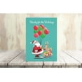 thumbnail image 4 of Santa is Trying to Cheat the Scale with Balloons Funny Christmas Card - 12 Holid, 4 of 9
