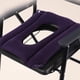 thumbnail image 1 of Cojín de asiento portátil Plegable Sellado Multipropósito Reutilizable Transpirable Cómodo Inflable para baño Viajes Oficina Uso en el hogar Ancianos perfecl Cojín de asiento de inodoro, 1 of 8