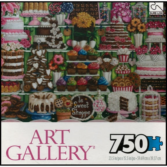 Art Gallery  "Sweet Shoppe" 750 Piece Puzzle