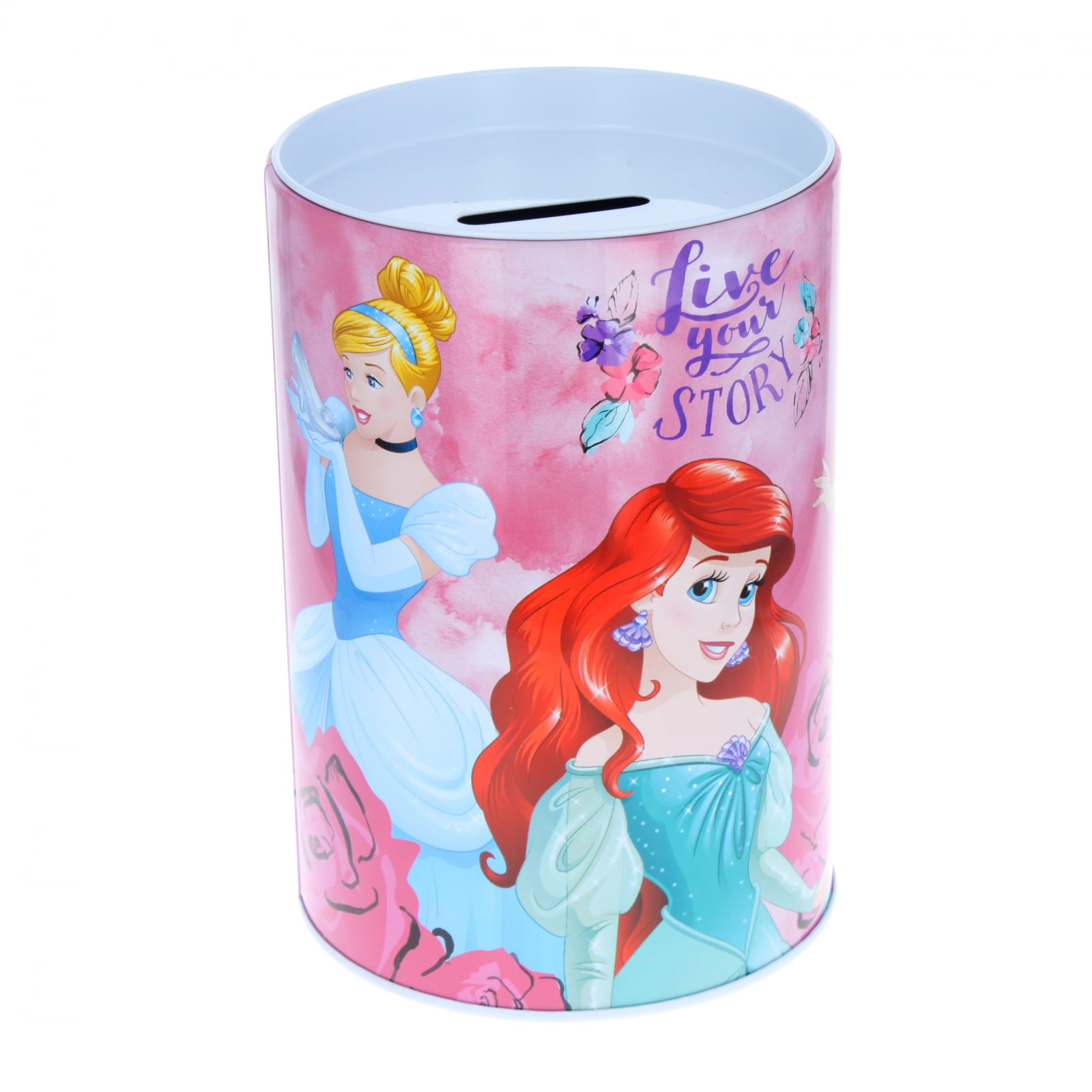 Disney Minnie Mouse Kids Tin Piggy Bank Learning Savings Tools for Kids