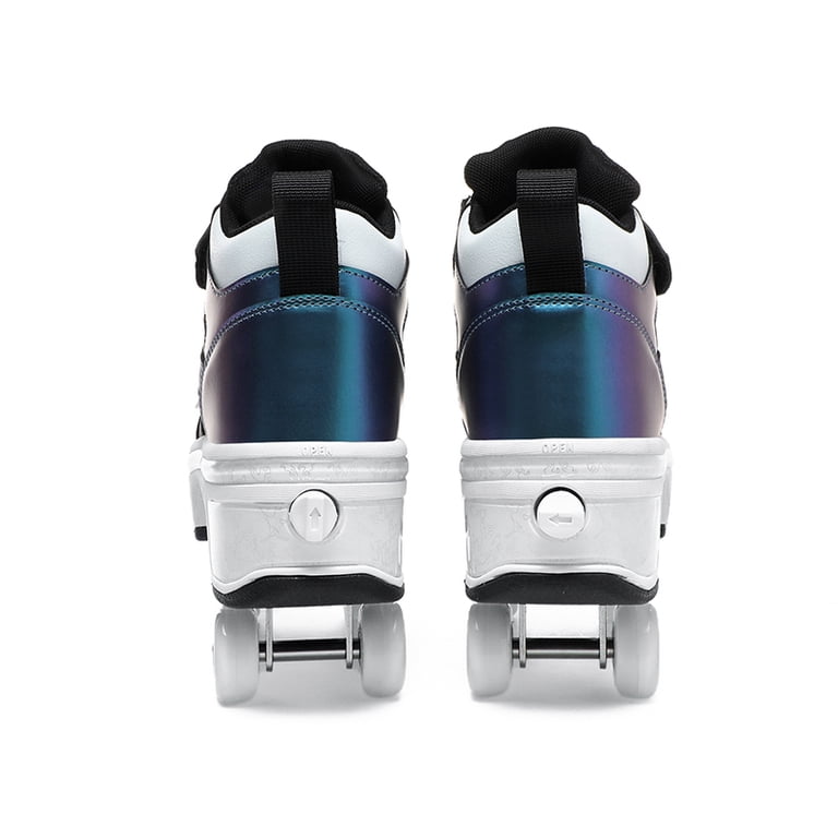 Breezy Rollers Chaussures à Roulettes Pour Enfants I Rollers-Sneakers Pour Enfants I De Chaussures De Rue Pour Enfants à Rollers En Quelques Secondes I Baskets à Roulettes Pour Filles Et Garçons