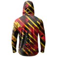 thumbnail image 4 of Mens Fishing Shirts Long Sleeve Sun Hoodies With Face Mask Uv Protection Cooling Hooded Rash Guard Shirts, 2XL, 4 of 7