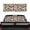 Brown Giraffe Print, variant on chaqlin Truck Rear Window Decal UV Blocking Privacy Perforated Back Windshield Sun Shade Waterproof Film for SUV Pickup , Black White Wolf