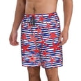 thumbnail image 2 of Naloa Sea Stars Men's Beach Shorts, Surfing shorts, Swim trunks, Quick Dry Swim Trunks for Surfing Beach Fun - XX-Large, 2 of 9
