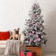 thumbnail image 5 of Adornos de bolas de Navidad, conjunto de 24 piezas, 40 mm, irrompibles, decorativos, Rosa, 5 of 7
