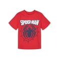thumbnail image 2 of Marvel Spider-Man Toddler Boys T-Shirt Mesh Shorts Spiderman: Red / Blue 3T, 2 of 5