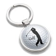 thumbnail image 2 of Biomar Labs 3D Metal Golf Golfer Sport Keyring Key Chain Gift Men Women Keychain Giftbox KK 196, 2 of 4