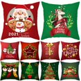 thumbnail image 5 of Christmas Cushion Cover Merry Christmas Decorations for Home 2024 Christmas Ornament Navidad Noel Xmas Gifts Happy New Year 2024, 5 of 5