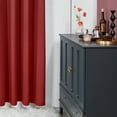 thumbnail image 5 of Deconovo 100% Blackout Curtain Full Shade Window Drapes with Silver Coating for Living Room,52x108 inch,Maroon,2 Panels, 5 of 6