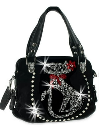 Put On The Cat Bag,Cat Shaped Crossbody Bay,Womens Cat Purse Chic Clutch  Bags (BLACK): Handbags