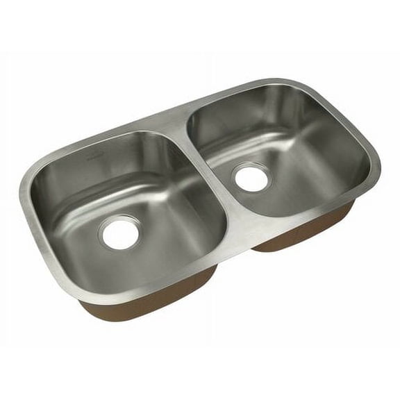 Transolid Classic 32'' L x 18'' W Double Basin Undermount Kitchen Sink